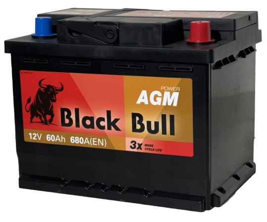 Аккумулятор BLACK BULL AGM 60 R